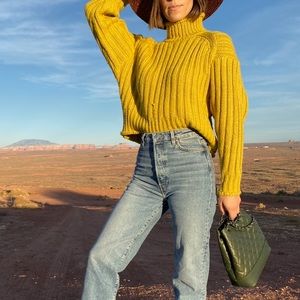Chunky turtleneck sweater